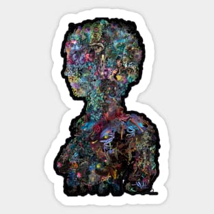 The Tree Of Life Thinged Bust Sticker